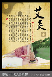 中醫(yī)養(yǎng)生展板PSD素材 高清模板助力醫(yī)院文化宣傳
